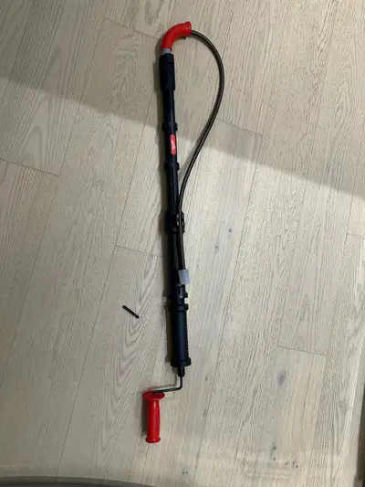 Milwaukee TrapSnake drain cleaner 6’ toilet auger - used once , View more