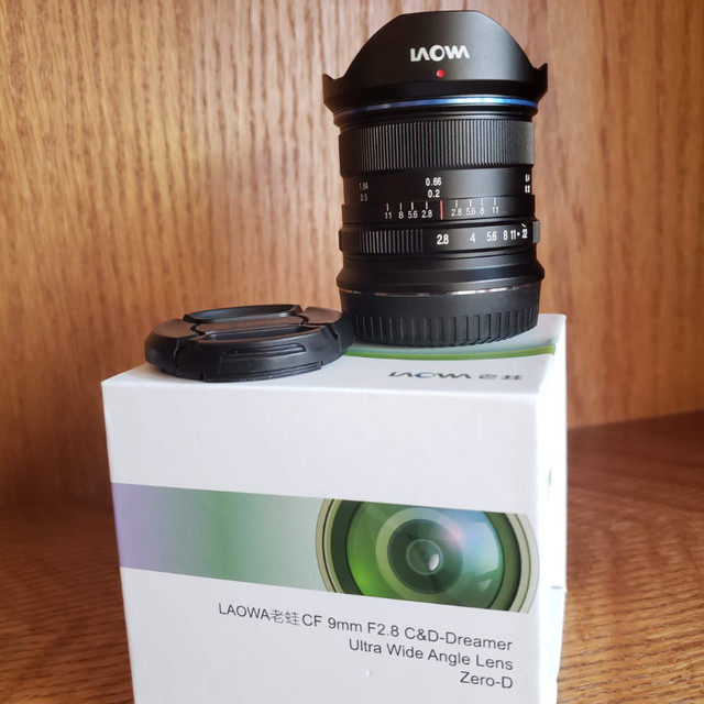 LAOWA 9mm F2.8 - Fujifilm X-mount in Cameras & Camcorders in Whitehorse