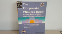 Corporate Minute Book - Legal Guide to help with Corporate Biz