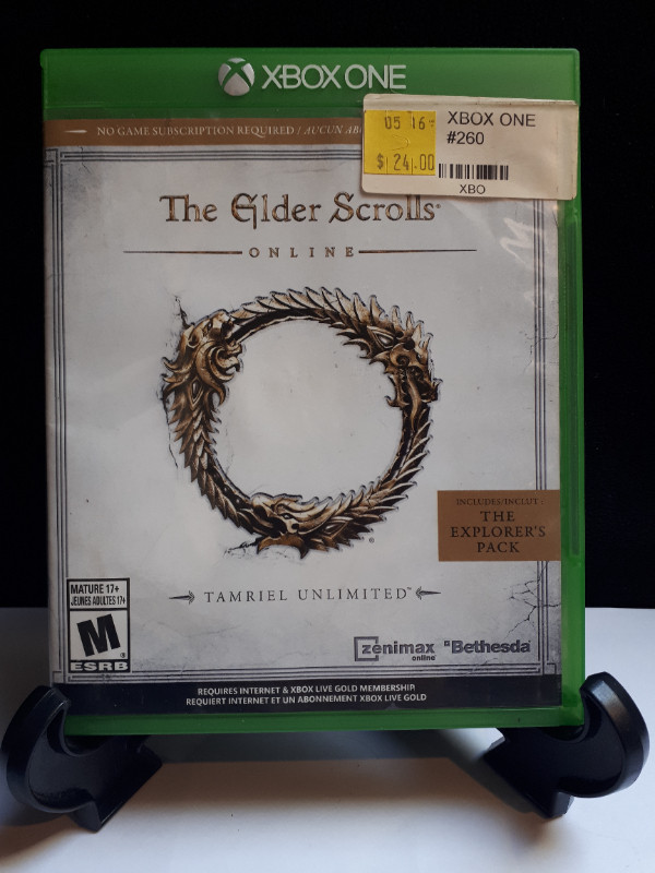 The Elder Scrolls Online (Microsoft Xbox One) VG in XBOX One in Windsor Region