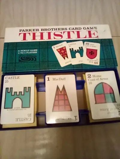 Card Game - Thistle Parker Brothers - New in Pkg, View more