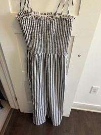Stripped jumpsuit 