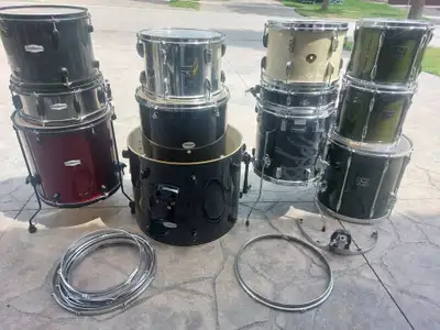 Leedy &Ludwig,Pearl,Yamaha,Gretsch, other DRUMS, View more