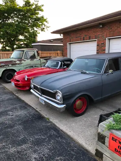 Looking for 62 to 65 nova / Acadian 2 door post doors and quarter panels. Changing my car to a sedan...