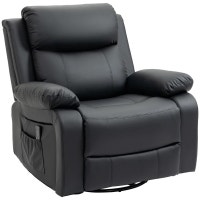 PU Leather Reclining Chair with Vibration Massage Recliner Markham / York Region Toronto (GTA) Preview