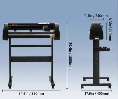 VEVOR Vinyl Cutter Machine, 28inch Vinyl Plotter, View more