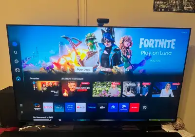 Samsung 4k smart tv QLED  55’’, View more