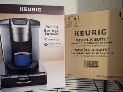 Keurig single cup and rolling storage Drawer NIB, View more