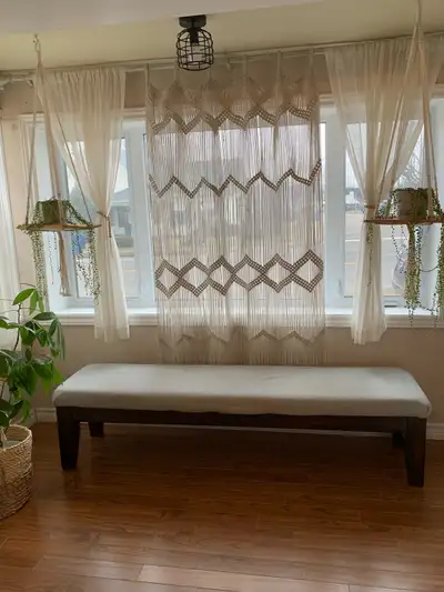 solid wood bench, View more