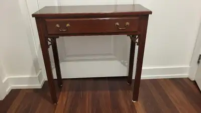 WALNUT ACCENT TABLE (Solid Wood), View more