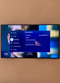 New Samsung 43” 4K Smart TV