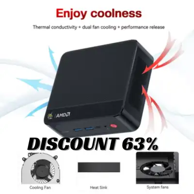 Beelink AMD Ryzen 7 5800H/5850U SER5 Pro Mini PC DDR4 16GB RAM 5, View more