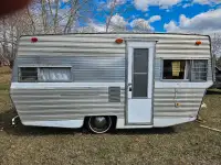 1969 vintage retro 14 ft travel trailer