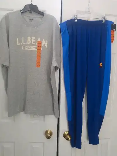 men's Sport Pants..Under Armour..XXL..BNWT $18.00 each (2 pair available) arrange to meet by the Pla...