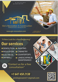 Renovation - Trasform your Home today!