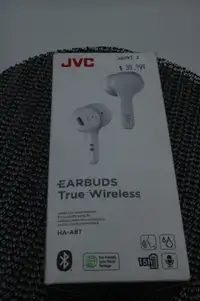 JVC Earbuds True Wireless | HA-A8T - White (#38092)