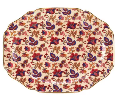 This gorgeous (large & heavy) tray adds an elegant touch to any style of entertaining & makes a beau...