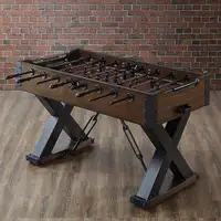 Wooden competitive Foosball table