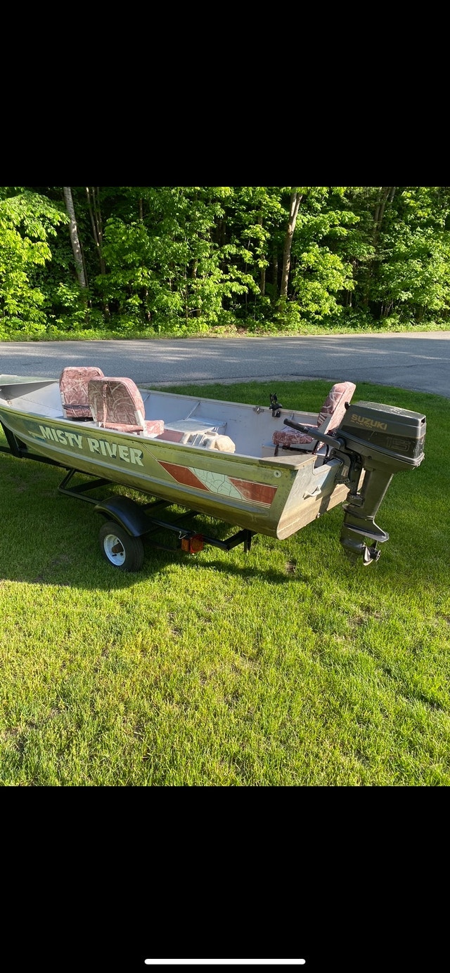 14 foot fishing boat Powerboats & Motorboats Barrie Kijiji