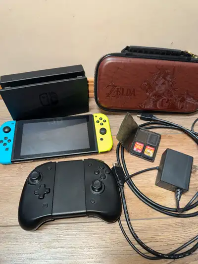 Working well, just don’t reach for it anymore. Includes: -Nintendo Switch 1 Console -Docking station...