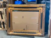 2 Oversize Gilded Picture or Mirror Frames