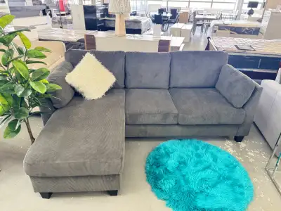 Canapé sectionnel Eva  (gris)!!!, View more