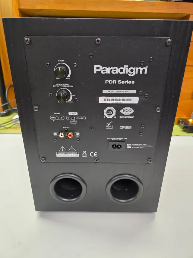 PARADIGM STEREO SUBWOOFER | Stereo Systems & Home Theatre | Edmonton ...