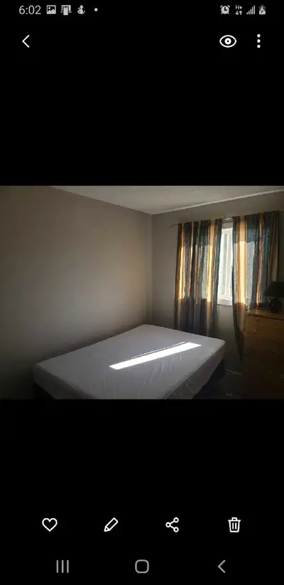 Upstairs room for rent in Cornerbrook, N.E. Calgary, ready for one person (no couples) starting nove...