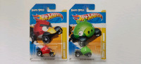 Hot Wheels Angry Birds Red Bird Minion Pig set new diecast