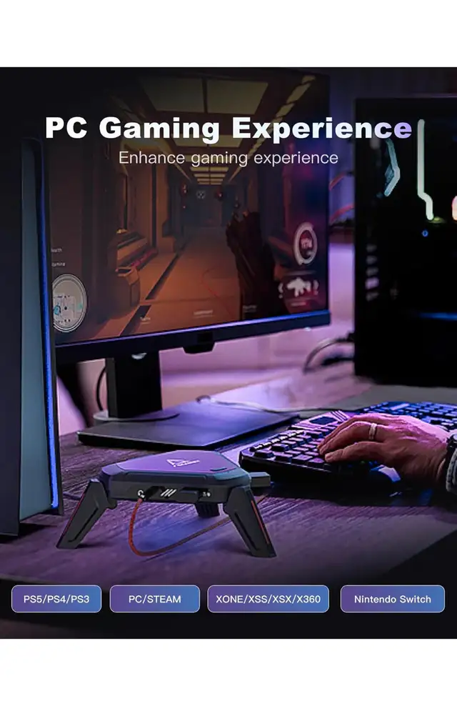 Keyboard and Mouse Adapter for PC, PS5, PS4, Xbox Seri63006661235715121