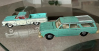 Vintage Dinky toys El Camino and Rambler Classic