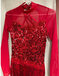 ** Red Dance costume **