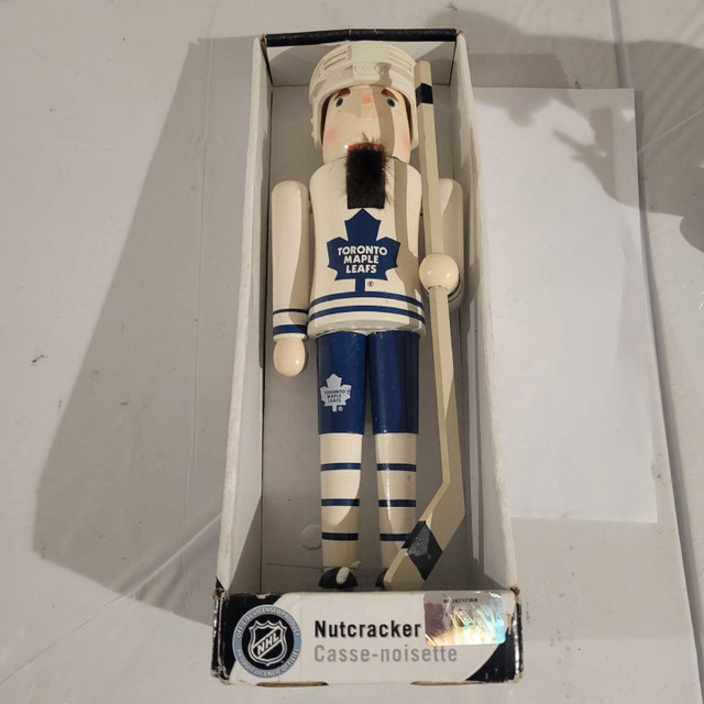 NHL Toronto Maple Leafs Nutcracker  in Arts & Collectibles in Mississauga / Peel Region