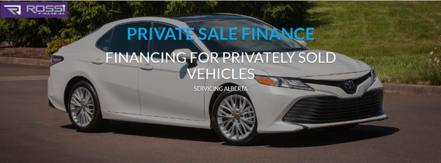 Private Sale Vehicle Financing dans Services financiers et juridiques  à Calgary