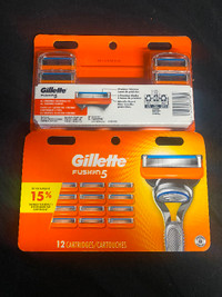 New Packages of Gillette Fusion Blades (12)