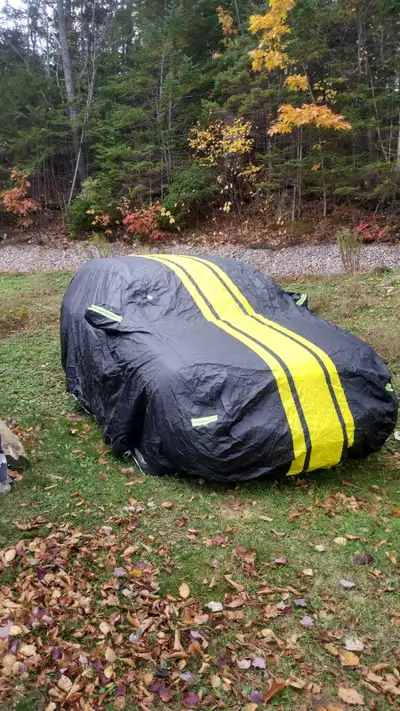 This car cover was approximately $250.00 new. Asking $100.00 obo. Good condition. Used one winter.