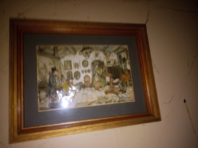 FRAMED  3D  ART  WORK BY  ANTON  PIECK in Arts & Collectibles in Sarnia - Image 2