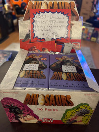 1992 Dinosaurs TV SHOW PRO SET Wax Packs $6.50 Booth 263