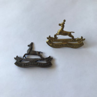 Royal Canadian Dragoons badge lot  GAUNT $80