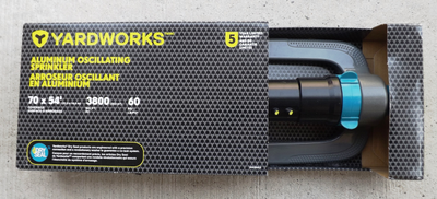 Yardworks Aluminum Oscillating Sprinkler, View more