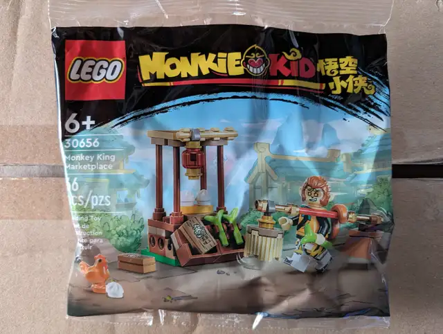 LEGO Monkie Kid 30656 Monkey King Marketplace 66 PCS Polybag in Toys & Games in Mississauga / Peel Region - Image 2