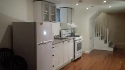 5-minute walking distance to Victoria Park subway basement floor furnished room for rent. Very clean...