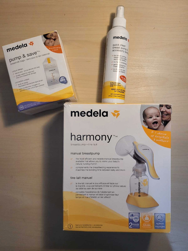 Medela Harmony Single Manual Breast Pump in Feeding & High Chairs in Ottawa