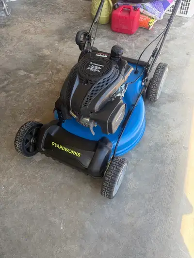 Yardworks self propelled gas lawnmower, View more