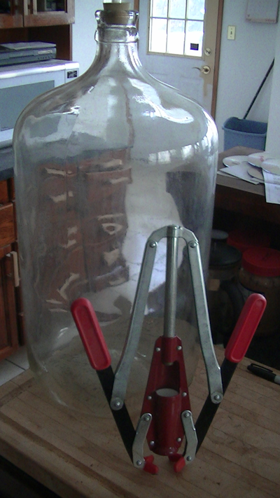 Wine making supplies, Carboy, cork plunger etc, View more