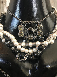 Necklace-Vintage-Boho-Recontructed-Upcycled-Jewelry-Rhinestone