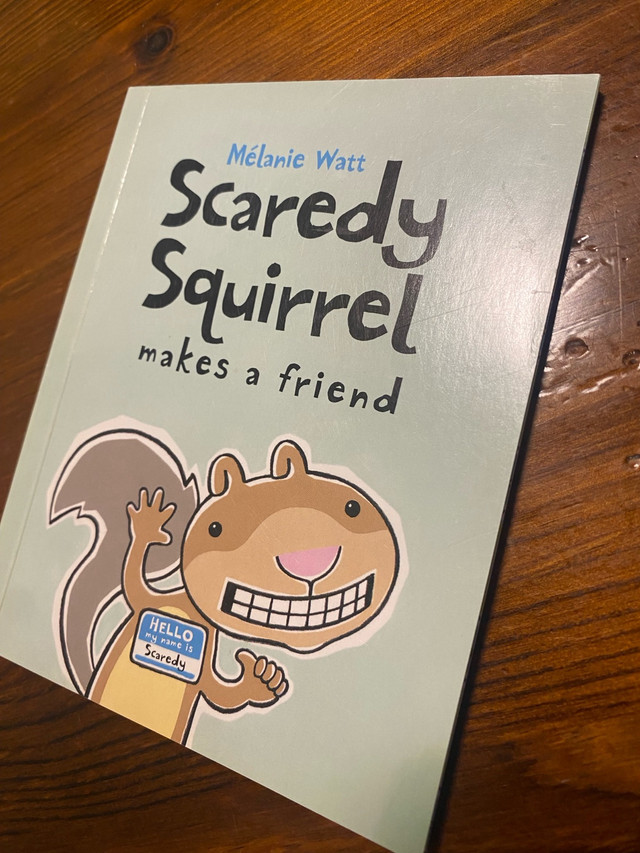 Scardy squirrel x3 books  in Children & Young Adult in Burnaby/New Westminster