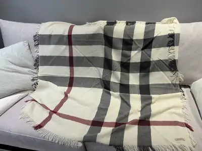 Burberry Merino Wool Scarf, View more