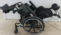 STP POWER PLUS MOBILITY TILTING RECLINING WHEELCHAIR FOR $ 300