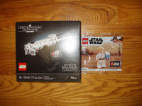 Neufs! Lego Star Wars Luke Skywalker lightsaber 40483  Blue Milk